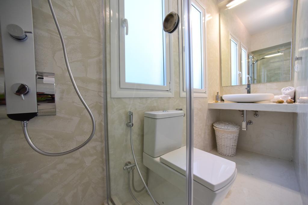 Mavres Luxury Studio Ágios Matthaíos 外观 照片